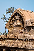Mamallapuram - Tamil Nadu. The five Rathas. The Bhima ratha. 